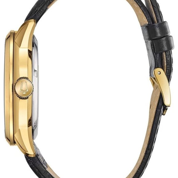 Bulova Classic Sutton Mechanical Automatic Men's Leather Watch - Picture 3 of 5